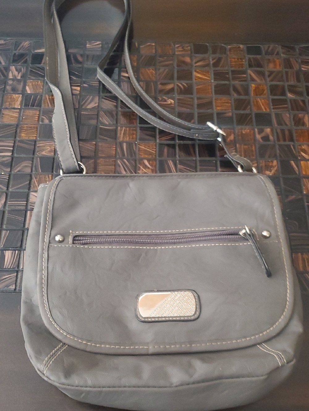 Rosetti Crossbody Bag in Gray - Sleek Women's Shoulder Bag